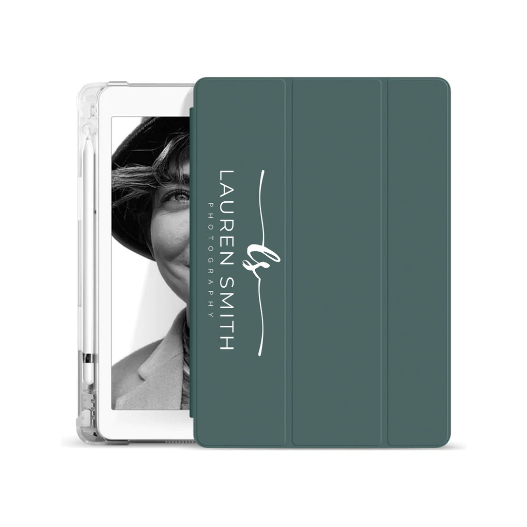 iPad SeeThru Case - Signature with Occupation 03